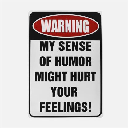 8x12 inch Metal Signs Someone Giggles Tin Signs