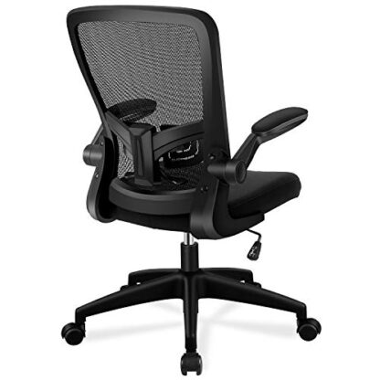 Black Office Chair, Desk Chair with Adjustable Height - Image 8