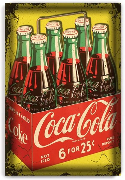 8x12 inch Retro Tin Sign Metal Poster Vintage Coca Cola Coke