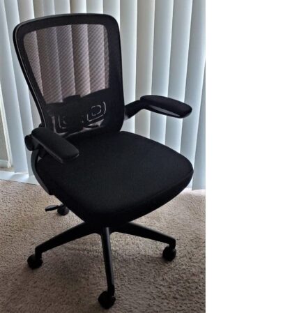 Black Office Chair, Desk Chair with Adjustable Height