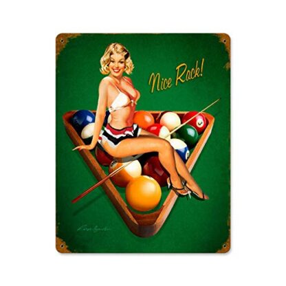 8x12inch Pinup Girl Nice Rack Wall Decoration Poster Home Bar