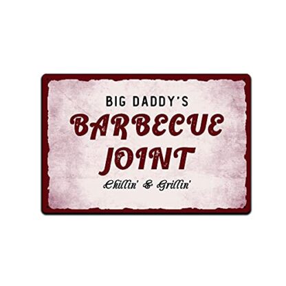 8x12 inch Tin Signs -Big Daddy's Barbecue Joint Chillin and Grilling