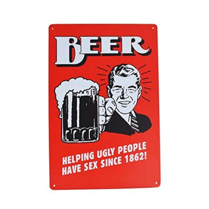 8x12 inch Funny Novelty Quality Tin Metal Sign