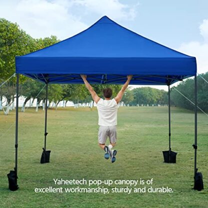 Navy Blue Pop Up Canopy Tent Commercial Instant Canopies - Image 4