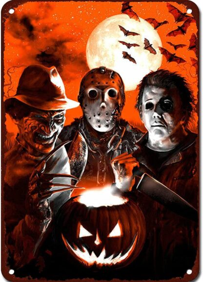 8x12 inch Horror Movies Halloween Scary Characters Movie Poster