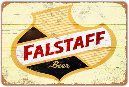 8x12 inch Vintage Style Metal Sign Falstaff Beer 3 Tin Signs