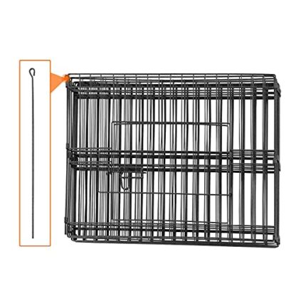 24 inch 24 Panel Black Heavy Duty Foldable Metal Dog Exercise playpen - Image 8