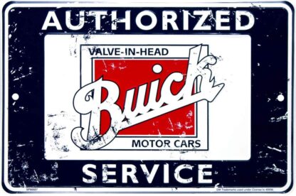 8x12 inch Buick Authorized Service Garage Sign