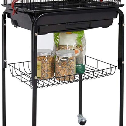 64-inch Open Play Top Rolling Bird Cage - Image 4