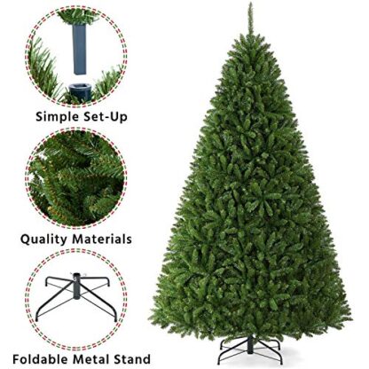 7.5ft Green Premium Unlit Artificial Douglas Full Fir Christmas Tree - Image 8