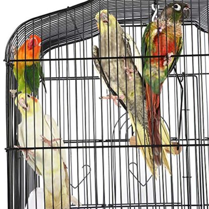 64-inch Open Play Top Rolling Bird Cage - Image 6