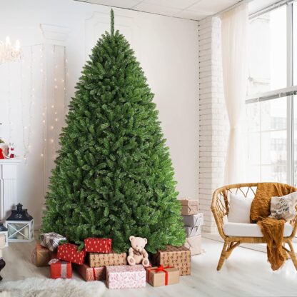 7.5ft Green Premium Unlit Artificial Douglas Full Fir Christmas Tree