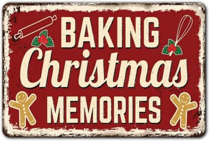 8"x12" Christmas Decor Baking Garden Yard Signs Christmas